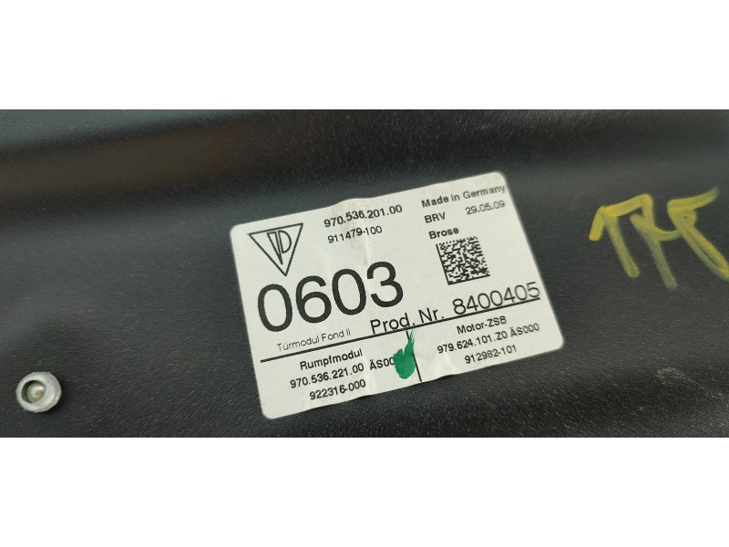 ELEVALUNAS TRASERO IZQUIERDO 97053620100  - imagen 2