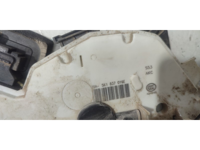 CERRADURA PUERTA DELANTERA DERECHA 5K1837016E  - imagen 2