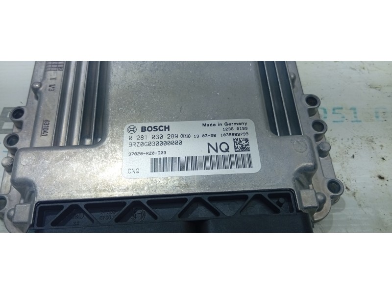 CENTRALITA MOTOR UCE 9RZ0G030000000 0281030289  - imagen 2