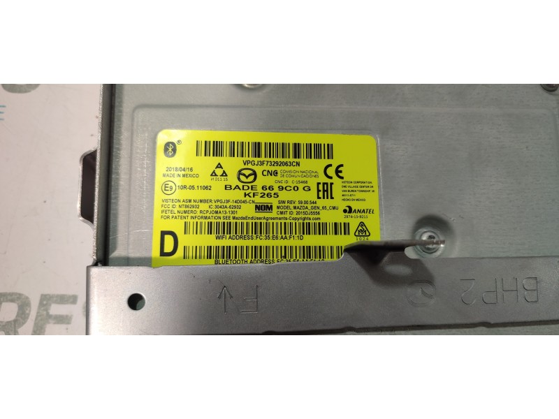 SISTEMA NAVEGACION GPS BADE669C0G  - imagen 2