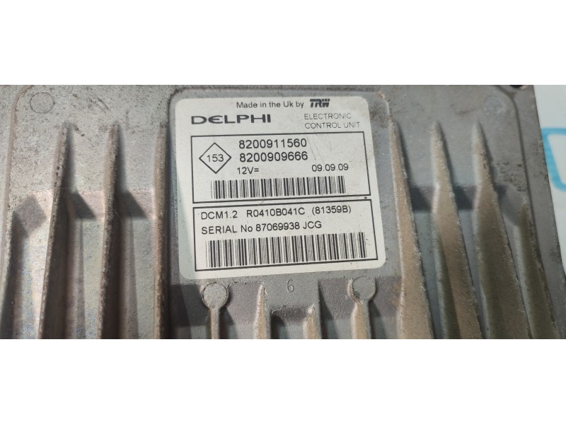 CENTRALITA MOTOR UCE 8200911560  - imagen 2