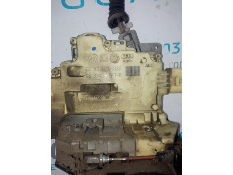 CERRADURA PUERTA DELANTERA DERECHA 3C1837016A  - imagen 2