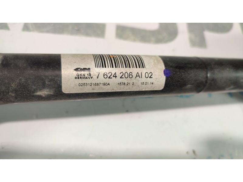 TRANSMISION TRASERA DERECHA 7624206  - imagen 2