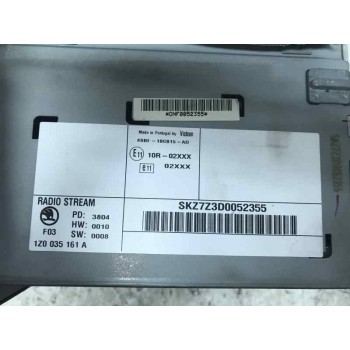 SISTEMA AUDIO / RADIO CD 1Z0035161A  - miniatura 2