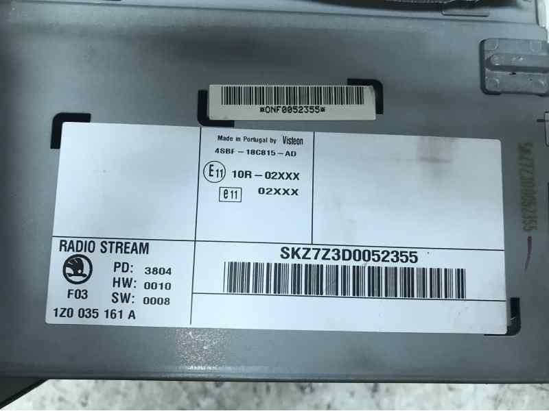 SISTEMA AUDIO / RADIO CD 1Z0035161A  - imagen 2