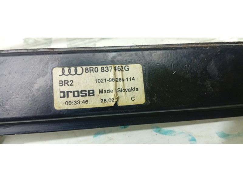 ELEVALUNAS DELANTERO DERECHO 8R0837462G  - imagen 2