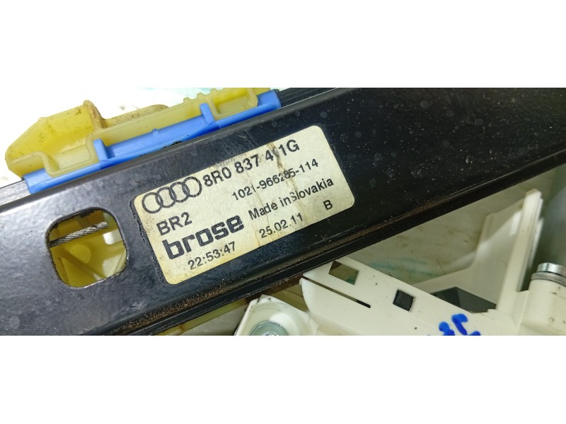 ELEVALUNAS DELANTERO IZQUIERDO 8R0837461G  - imagen 2