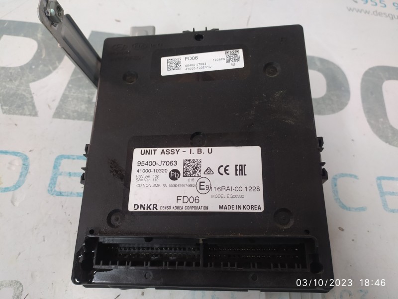 MODULO ELECTRONICO 95400J7063 41000103201U  - imagen 1