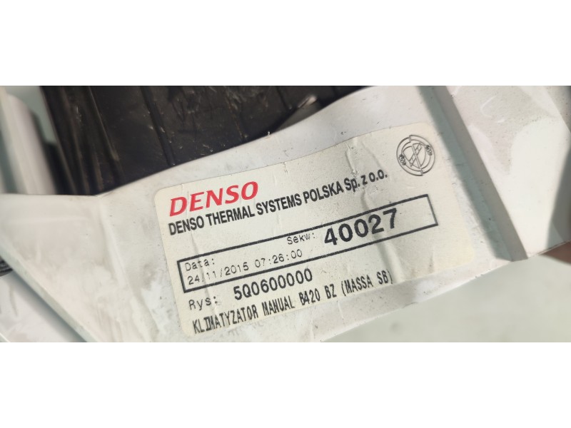 MANDO CALEFACCION / AIRE ACONDICIONADO 5Q0600000  - imagen 3