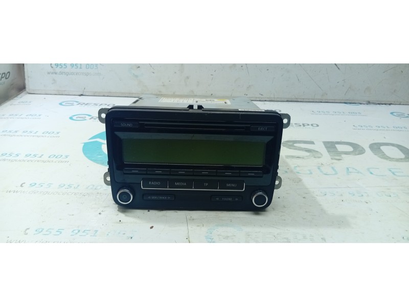 SISTEMA AUDIO / RADIO CD 1K0035186AA  - imagen 1