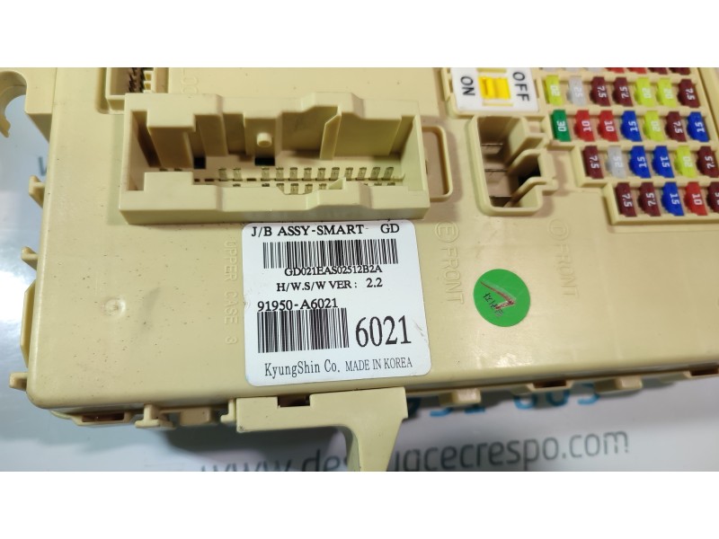 CAJA RELES / FUSIBLES 91950A6021  - imagen 2