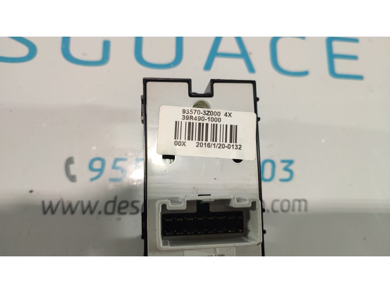 MANDO ELEVALUNAS DELANTERO IZQUIERDO 935703Z000  - imagen 3