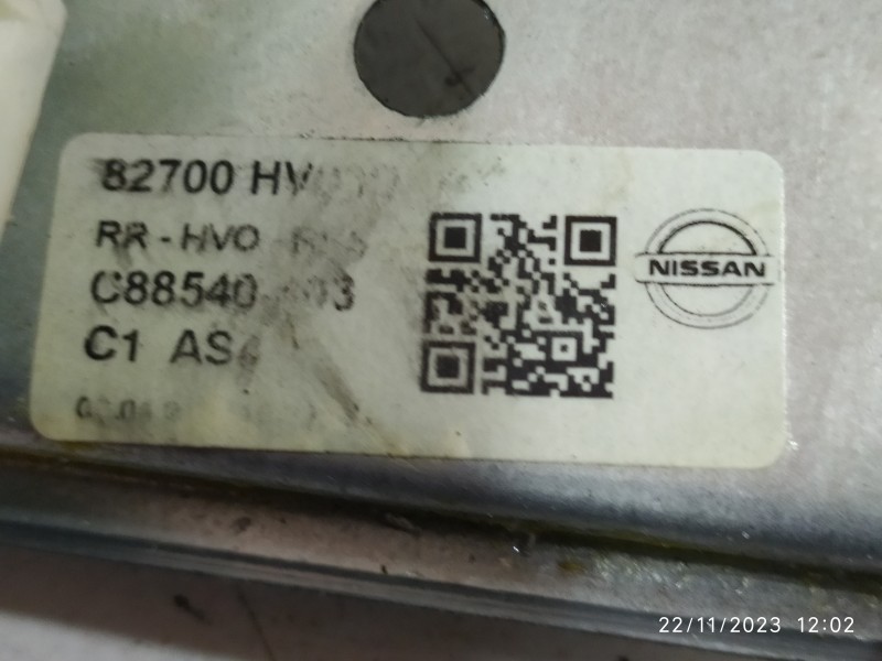 ELEVALUNAS TRASERO DERECHO 82700HV00B  - imagen 3