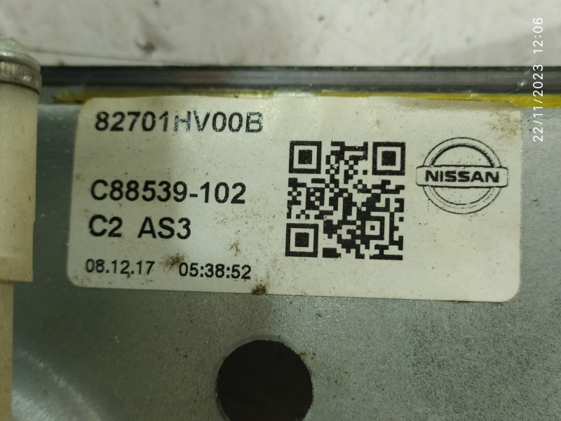 ELEVALUNAS TRASERO IZQUIERDO 82701HV00B  - imagen 3