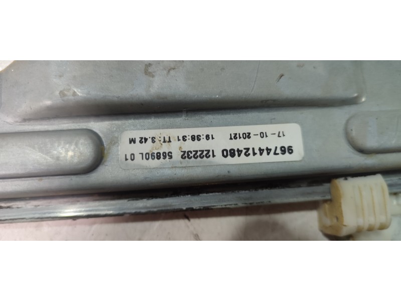 ELEVALUNAS DELANTERO IZQUIERDO 9674412480  - imagen 2