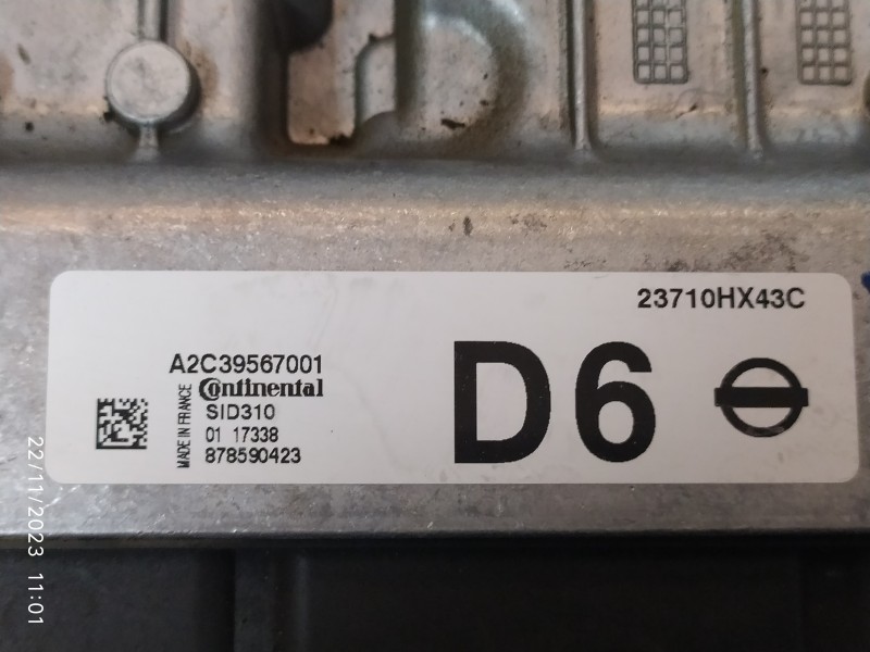 CENTRALITA MOTOR UCE 23710HX43C A2C39567001  - imagen 2