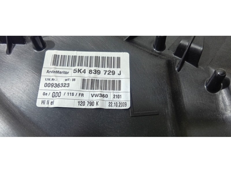 ELEVALUNAS TRASERO IZQUIERDO 5K4839729J  - imagen 3