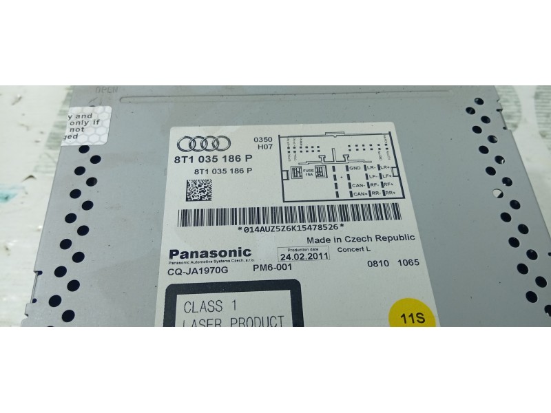 SISTEMA AUDIO / RADIO CD 8T1035186P  - imagen 3