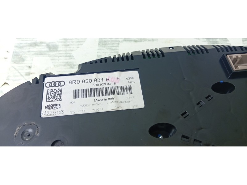 CUADRO INSTRUMENTOS 8R0920931B  - imagen 2