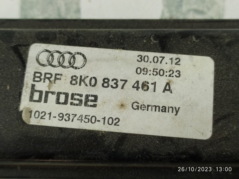 ELEVALUNAS DELANTERO IZQUIERDO 8K0837461A 8K0959801A  - imagen 2