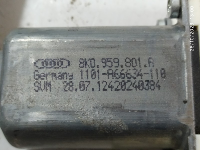 ELEVALUNAS DELANTERO IZQUIERDO 8K0837461A 8K0959801A  - imagen 3