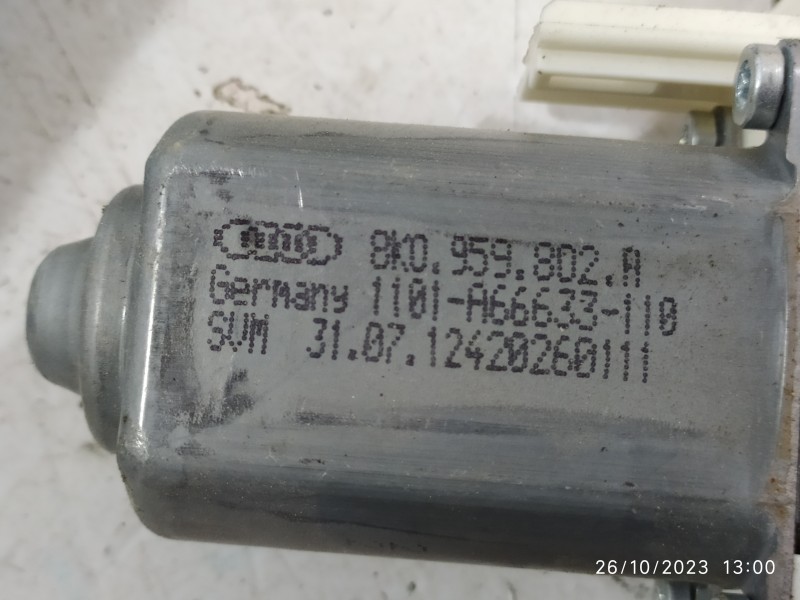 ELEVALUNAS DELANTERO DERECHO 8K0837462A 8K0959802A  - imagen 2