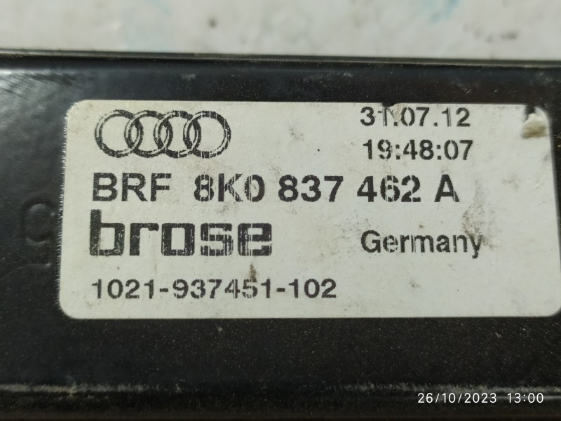 ELEVALUNAS DELANTERO DERECHO 8K0837462A 8K0959802A  - imagen 3