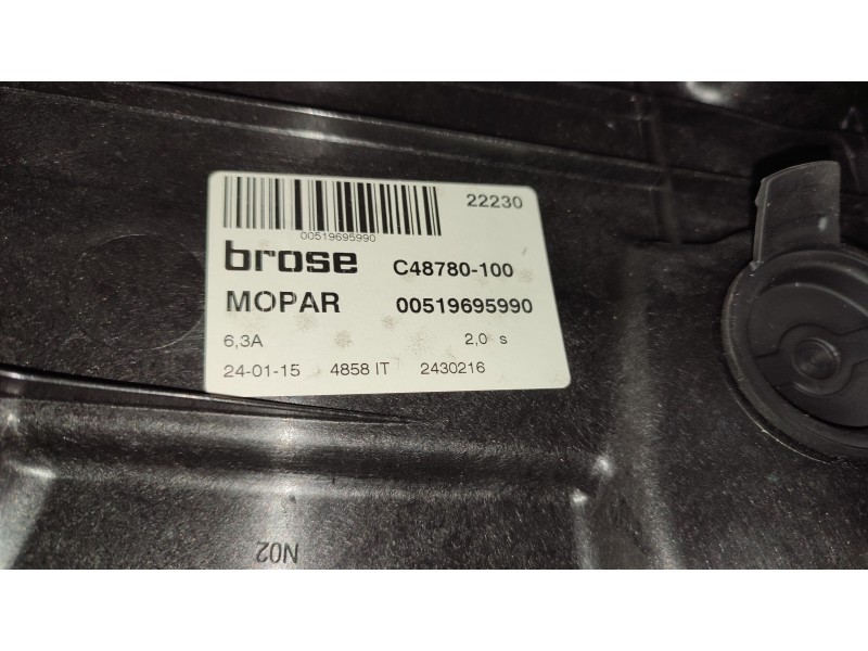 ELEVALUNAS TRASERO IZQUIERDO C48780100 00519695990  - imagen 2