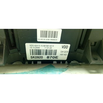 CUADRO INSTRUMENTOS 5K0920870E  - miniatura 2