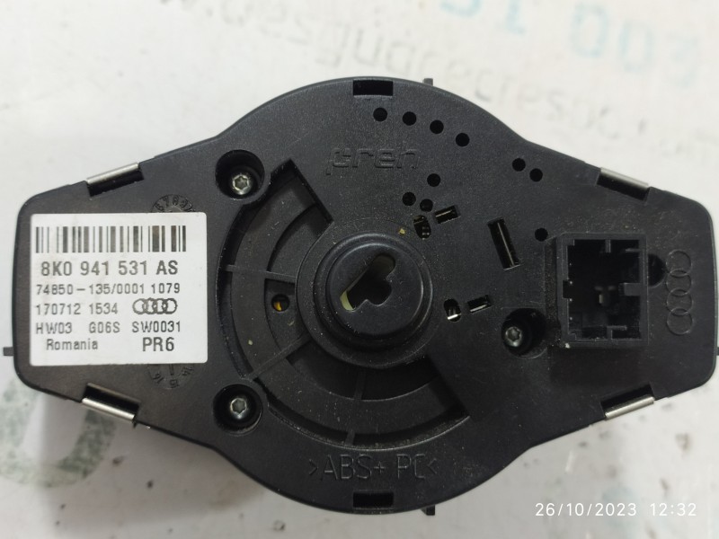 MANDO LUCES 8K0941531AS  - imagen 2