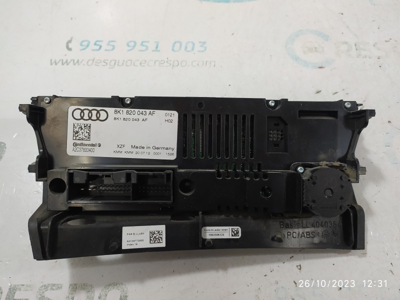MANDO CLIMATIZADOR 8K1820043AF  - imagen 2