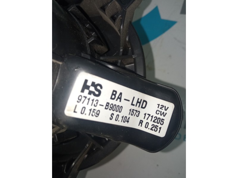 VENTILADOR CALEFACCION 97113B9000  - imagen 3