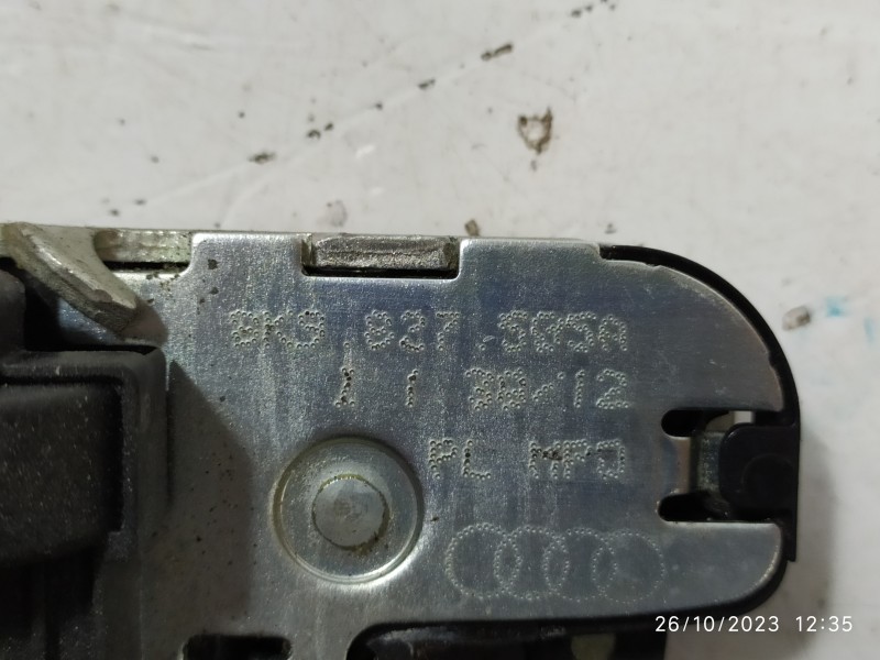 CERRADURA MALETERO / PORTON 8K9837505A  - imagen 2