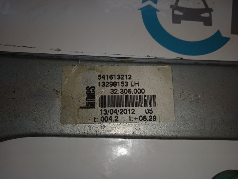 ELEVALUNAS DELANTERO IZQUIERDO 13298153  - imagen 2