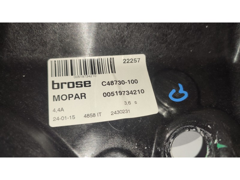 ELEVALUNAS DELANTERO DERECHO 00519734210  - imagen 2