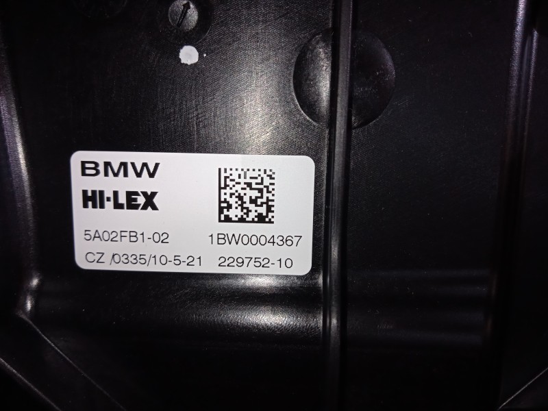 ELEVALUNAS DELANTERO IZQUIERDO 5A02FB1 5A02FB1 1BW0004367 - imagen 2