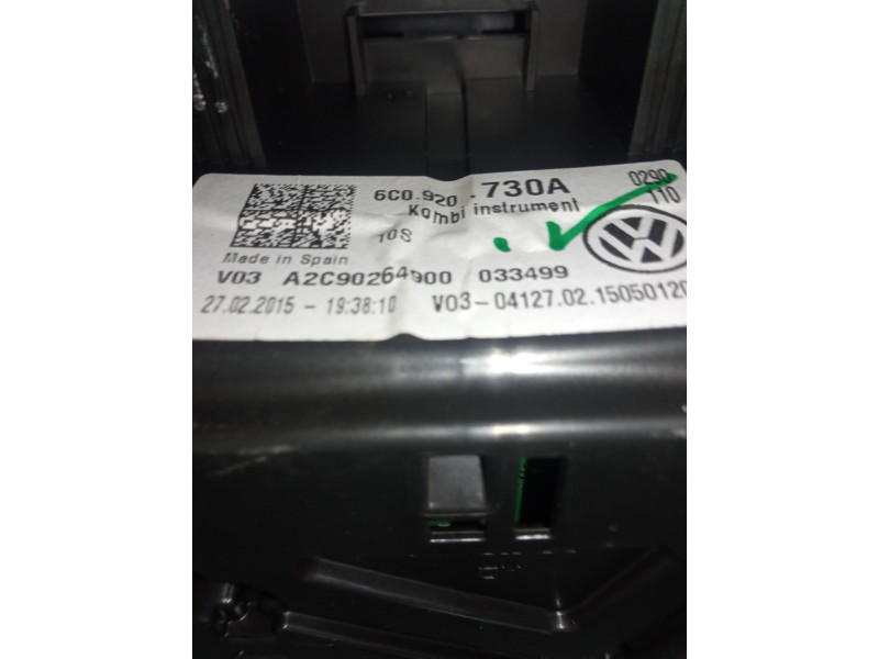 CUADRO INSTRUMENTOS 6C0920730A  - imagen 2