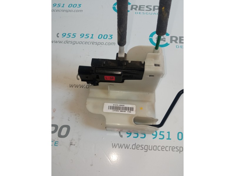 CERRADURA PUERTA TRASERA IZQUIERDA 81410B9020  - imagen 5