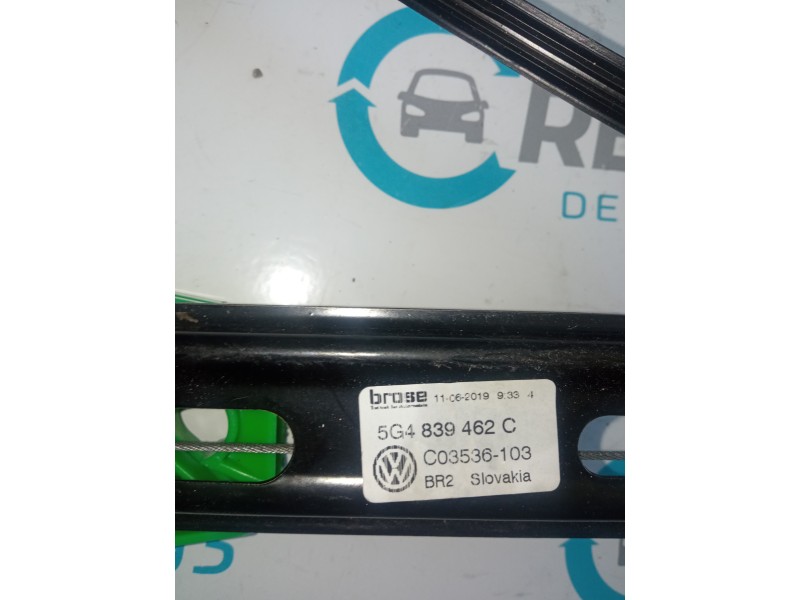 ELEVALUNAS TRASERO DERECHO 5G4839462C  - imagen 3