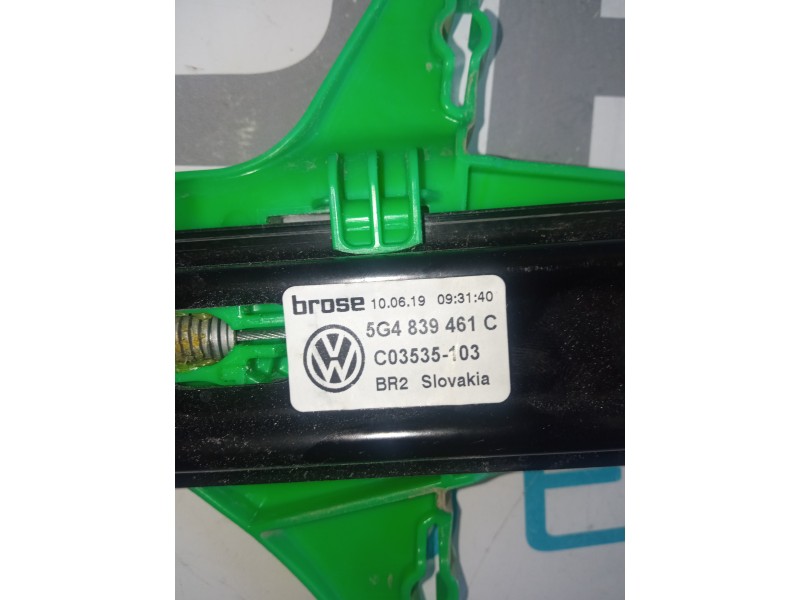 ELEVALUNAS TRASERO IZQUIERDO 5G4839461C  - imagen 3