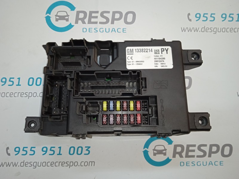 CAJA RELES / FUSIBLES 13382214  - imagen 1