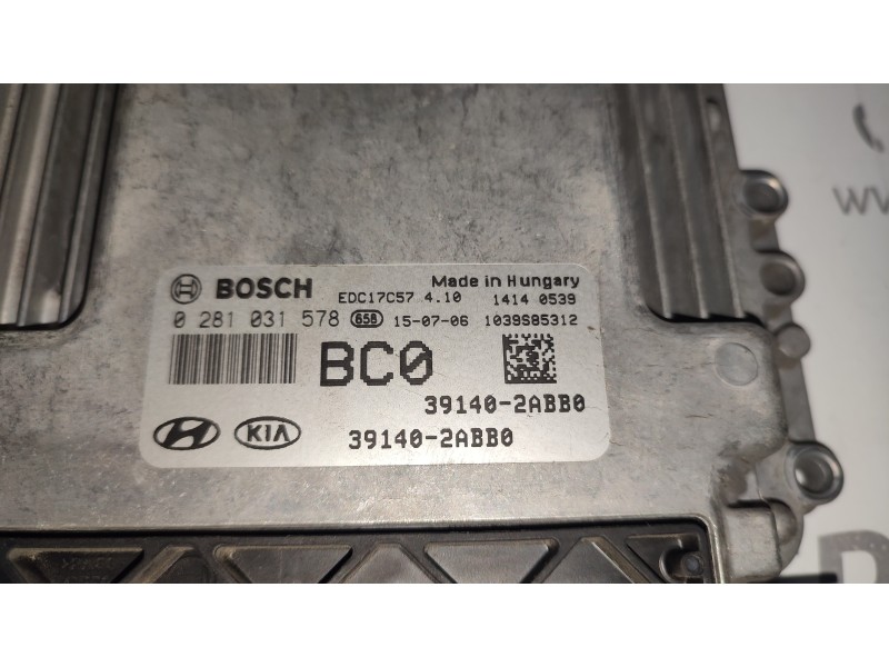 CENTRALITA MOTOR UCE 391402ABB0 0281031578  - imagen 2