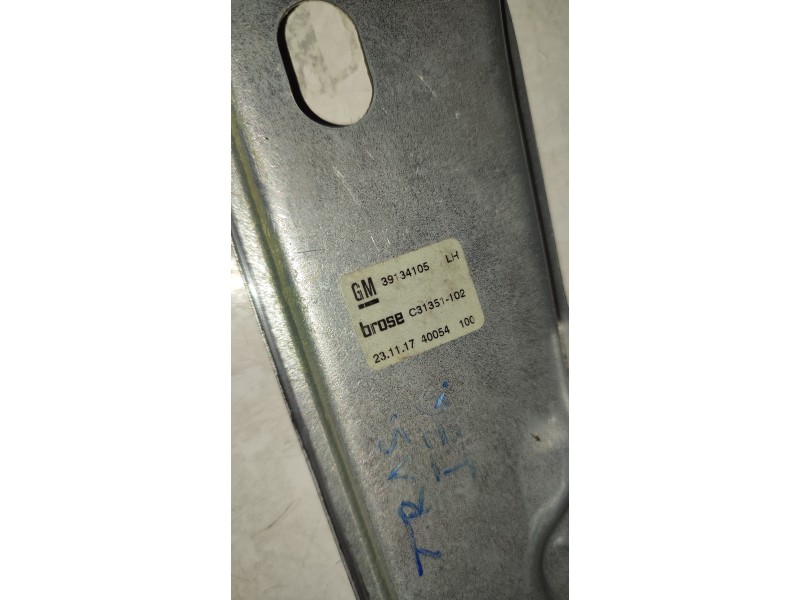 ELEVALUNAS TRASERO IZQUIERDO 39134105  - imagen 3