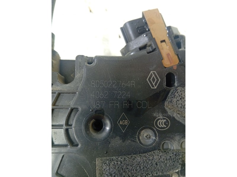 CERRADURA PUERTA DELANTERA DERECHA 805022764R / 805004683R 40627224  - imagen 3