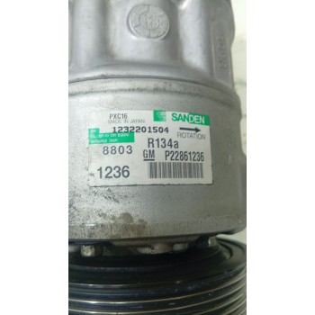 COMPRESOR AIRE ACONDICIONADO P22861236 / 95518886 / 22913889  - miniatura 4