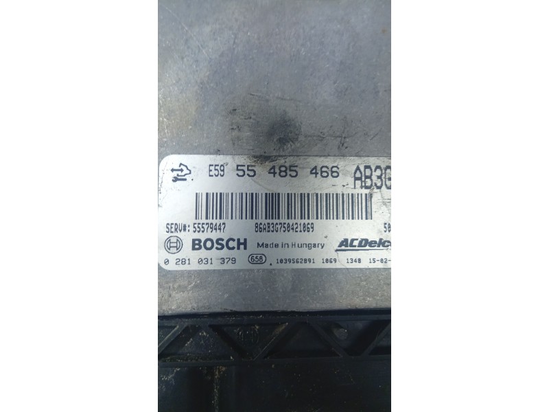 CENTRALITA MOTOR UCE 55485466 0281031379  - imagen 2