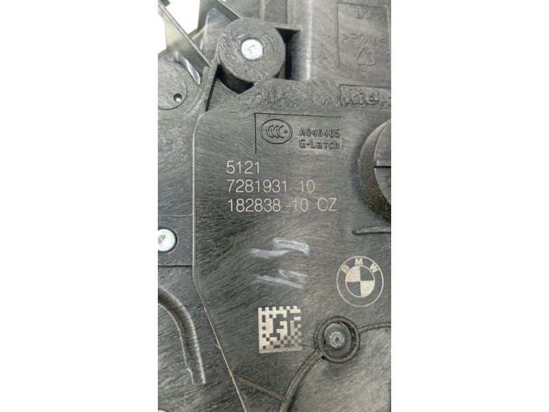 CERRADURA PUERTA DELANTERA IZQUIERDA 7281931 / 51217281931  - imagen 4