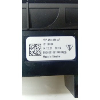 MANDO ELEVALUNAS DELANTERO IZQUIERDO 7PP959858AF  - miniatura 4