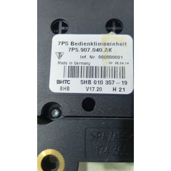 MANDO CLIMATIZADOR 7P5907040AK  - miniatura 4
