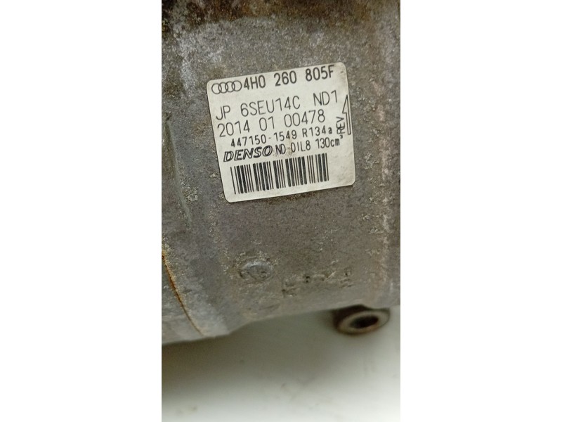 COMPRESOR AIRE ACONDICIONADO 4H0260805F  - imagen 5